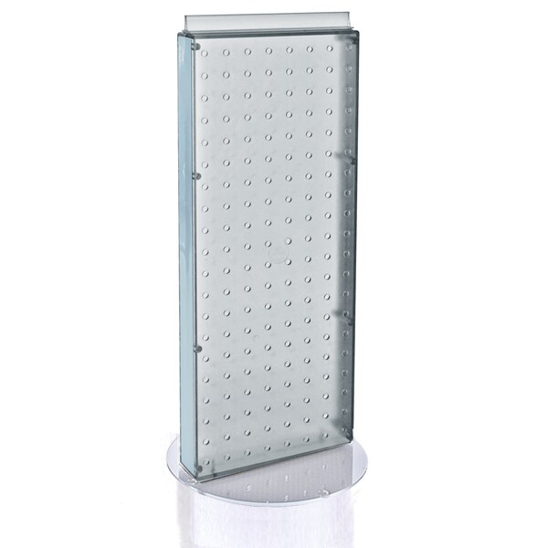 Non-Revolving 8"W x 20.75"H Pegboard Counter Display